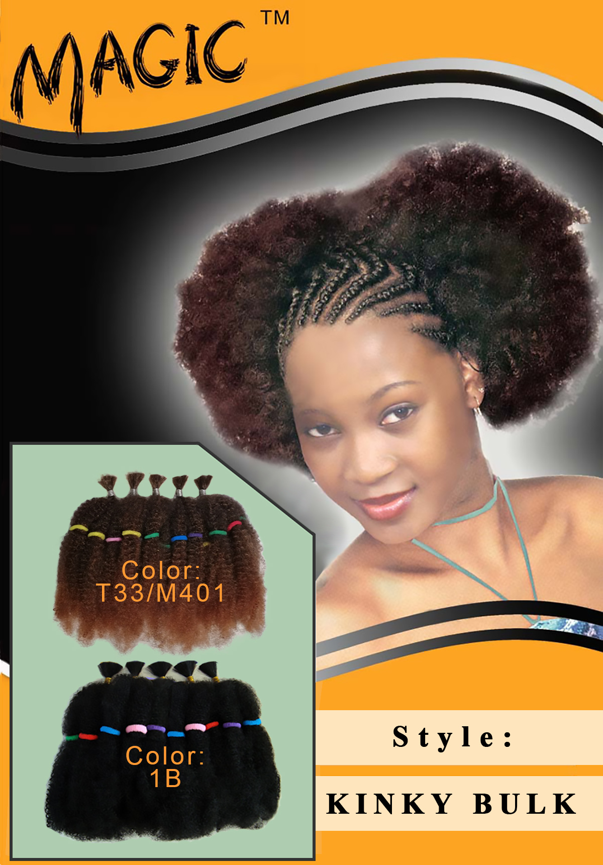 Kinky hair